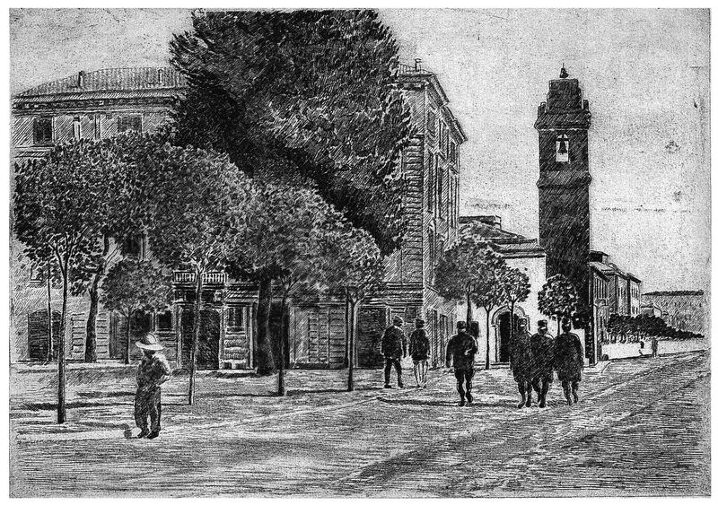 PESCARA - Piazza Garibaldi anni 1915/18 (1986)