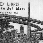 EX LIBRIS - Ponte del mare "trabocchi"