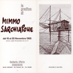 1985    Otello Martinelli   “ Un messaggio di amicizia”  -Giuseppe T ontodonati  “Oho..Pescare”