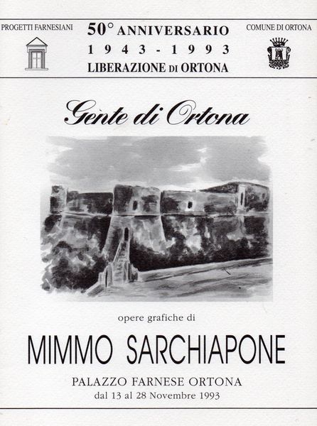 1993      Enrico Filippo Gasparini  “ La memoria Liberatrice “