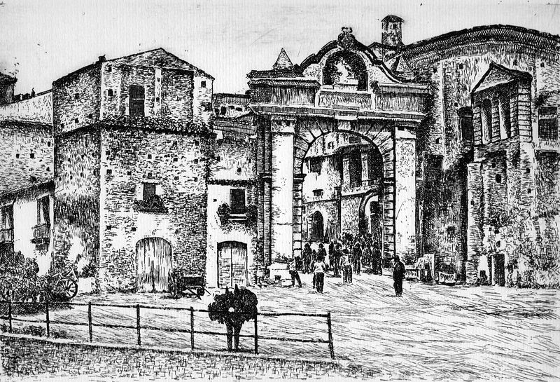 PENNE - Piazza S. Francesco  (1913)