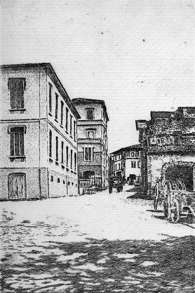 PENNE - Via Mercato (1913)