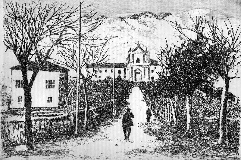 PENNE - Chiesa del Carmine (1915)