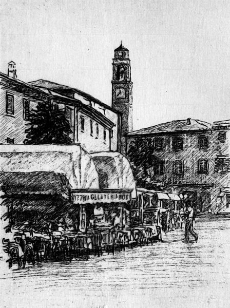 LAZISE - La piazzetta